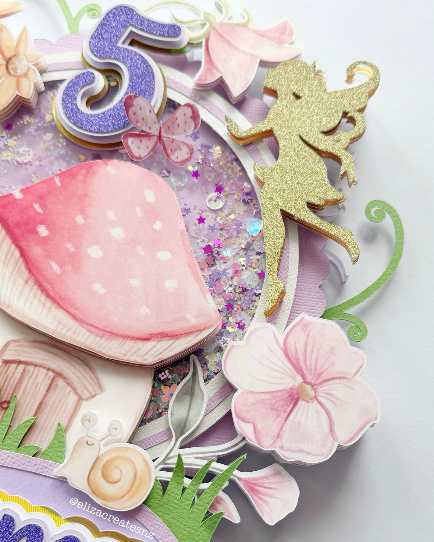 Fairy Shaker Cake Topper