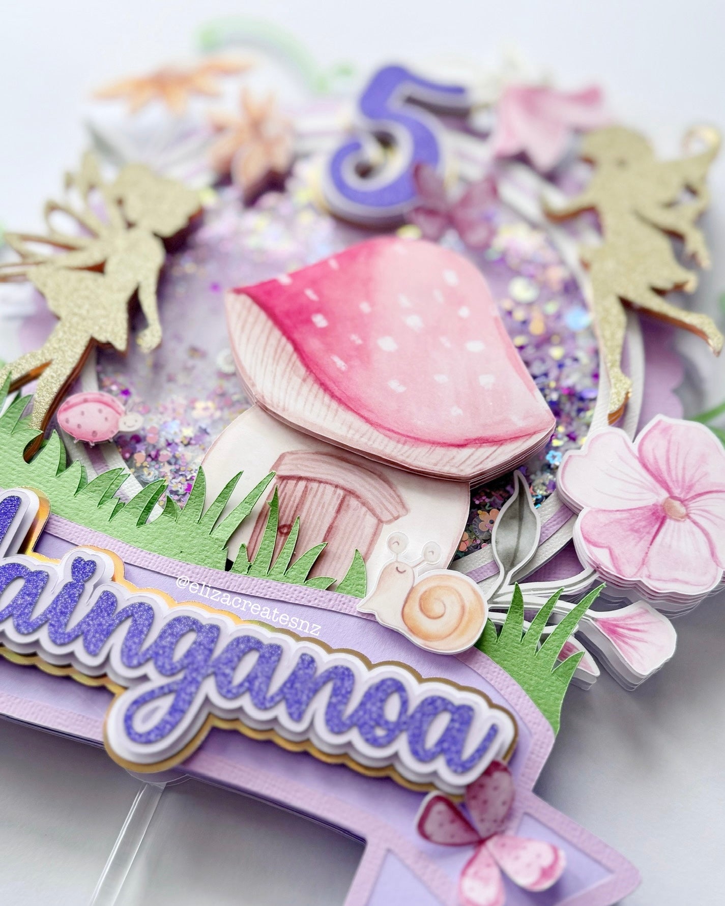 Fairy Shaker Cake Topper