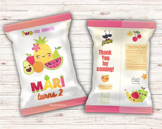 Two-tti Frutti Theme Chip Bags