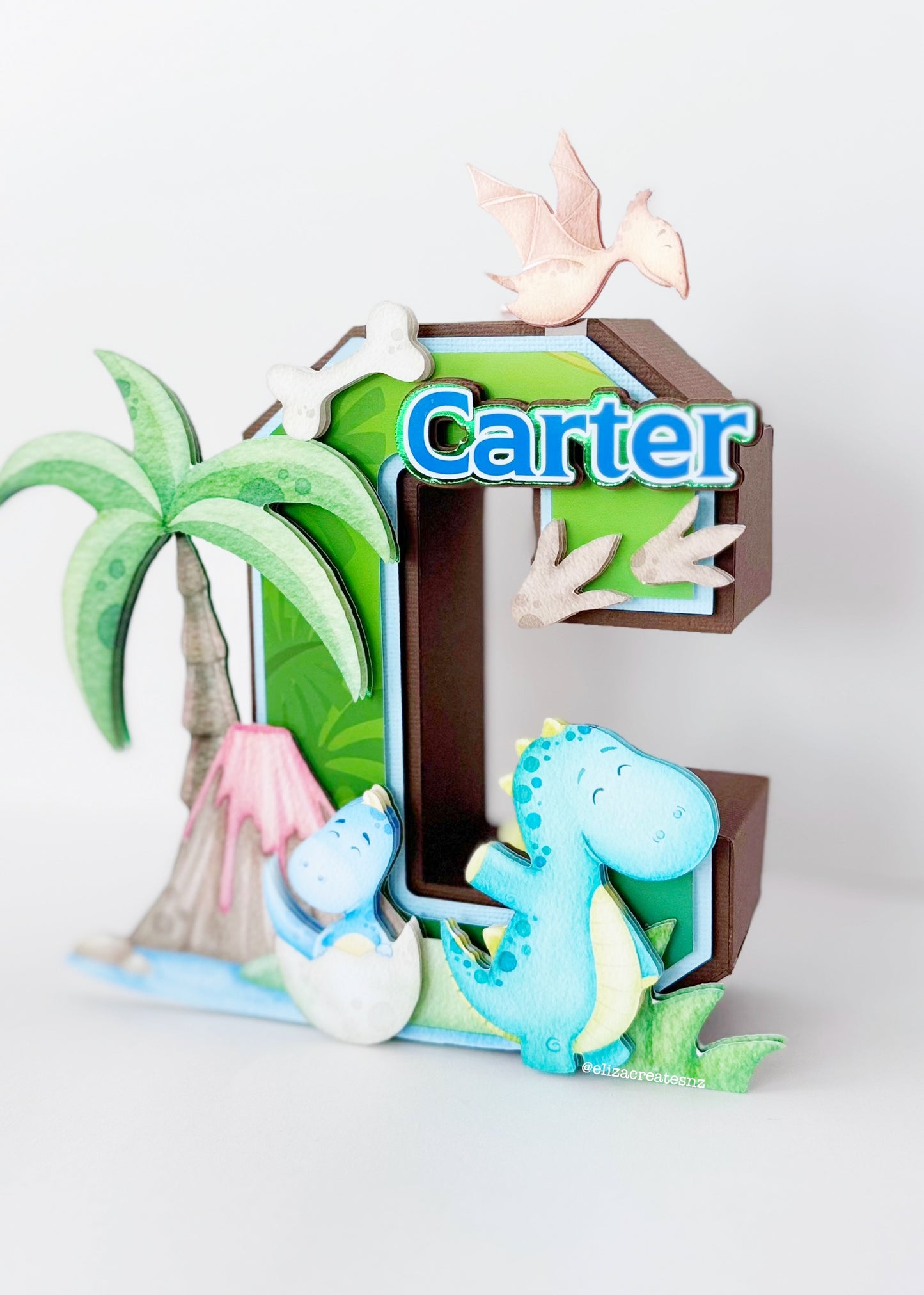 Boy Dinosaur 3D Standee