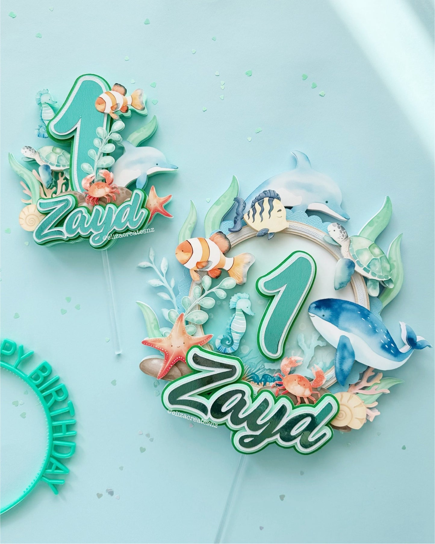 Under the Sea Cake Topper